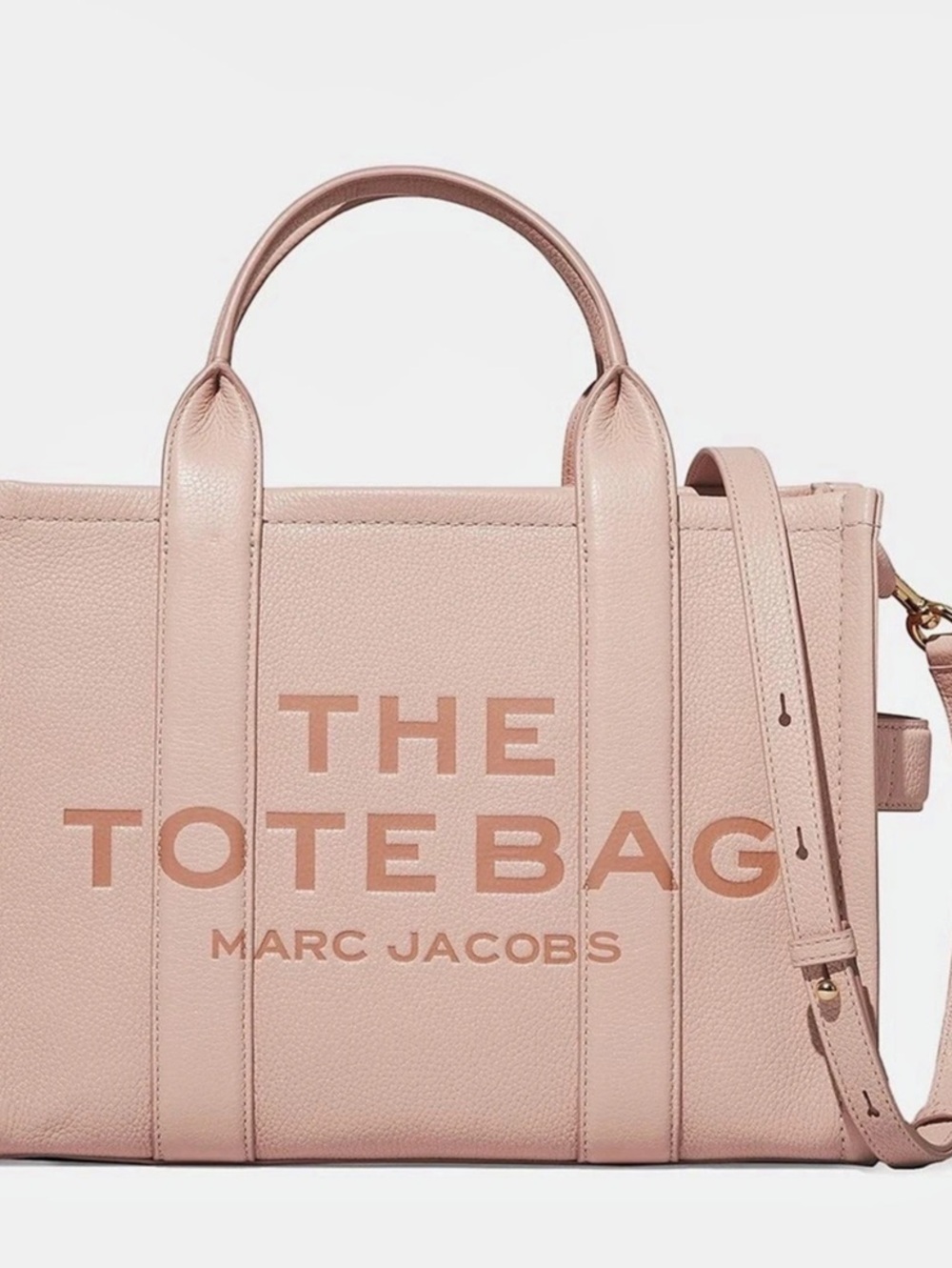Marc Jacobs The Leather Tote Bag in Pink